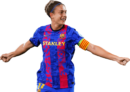 Alexia Putellas football render