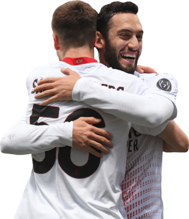 Alexis Saelemaekers & Hakan Calhanoglu