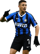 Alexis Sanchez football render