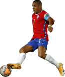 Alexis Sanchez football render