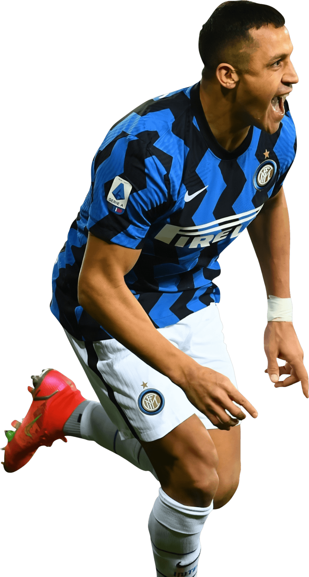 Alexis Sanchez Inter football render - FootyRenders