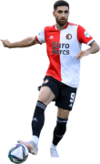 Alireza Jahanbakhsh football render