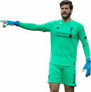 Alisson Becker football render