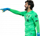 Alisson Becker football render