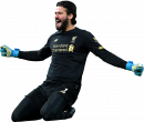 Alisson Becker football render