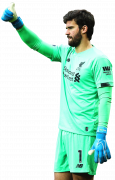 Alisson Becker football render