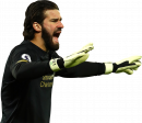 Alisson Becker football render