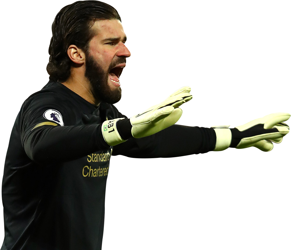 Alisson Becker football render - 65242 - FootyRenders