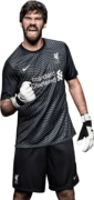 Alisson Becker football render