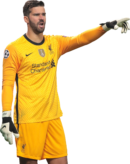 Alisson Becker football render