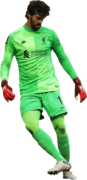 Alisson Becker football render