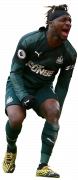 Allan Saint-Maximin football render