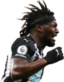 Allan Saint-Maximin football render