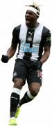 Allan Saint-Maximin football render