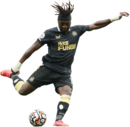 Allan Saint-Maximin football render