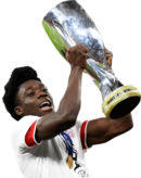 Alphonso Davies football render