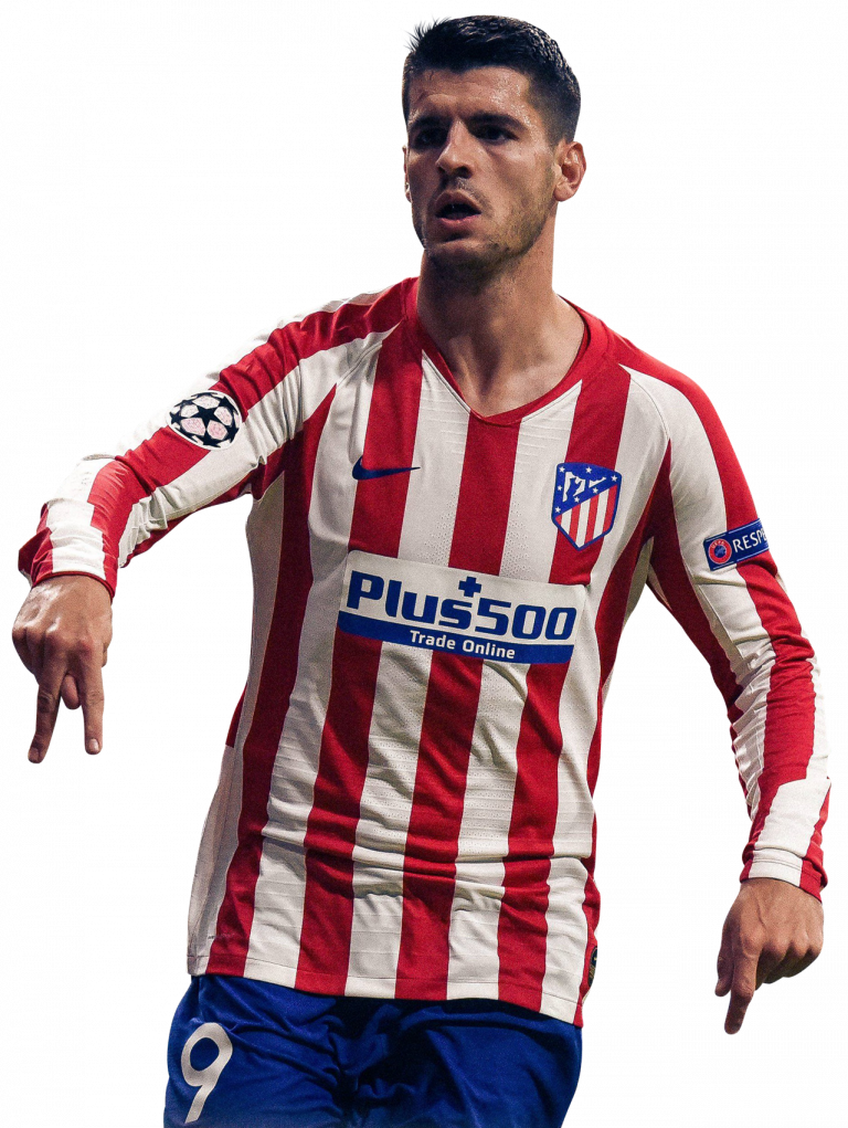 Álvaro Morata football render - 61090 - FootyRenders