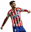 Alvaro Morata football render