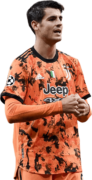 Alvaro Morata football render