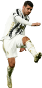 Alvaro Morata football render