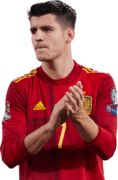 Alvaro Morata football render