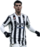 Alvaro Morata football render