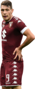 Andrea Belotti football render