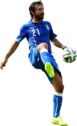 Andrea Pirlo football render