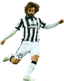 Andrea Pirlo football render