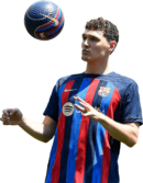 Andreas Christensen football render