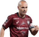 Andrés Iniesta football render