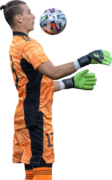 Andriy Lunin football render