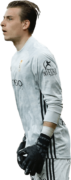 Andriy Lunin football render