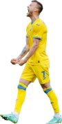 Andriy Yarmolenko football render