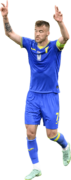 Andriy Yarmolenko football render