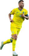 Andriy Yarmolenko football render