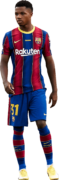 Ansu Fati football render