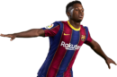 Ansu Fati football render