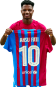 Ansu Fati football render