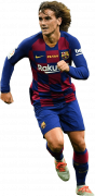 Antoine Griezmann football render