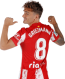 Antoine Griezmann football render