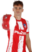 Antoine Griezmann football render