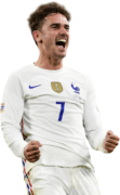 Antoine Griezmann football render