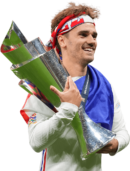 Antoine Griezmann football render