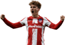 Antoine Griezmann football render