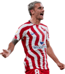 Antoine Griezmann football render