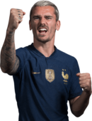 Antoine Griezmann football render