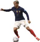 Antoine Griezmann football render