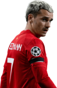 Antoine Griezmann football render