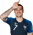 Antoine Griezmann football render